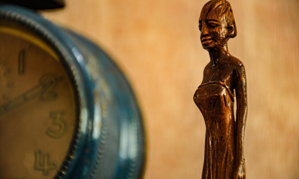 sculpture, africa, statue, woman, figure, wood, beauty