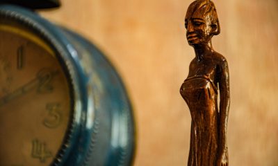 sculpture, africa, statue, woman, figure, wood, beauty