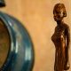 sculpture, africa, statue, woman, figure, wood, beauty